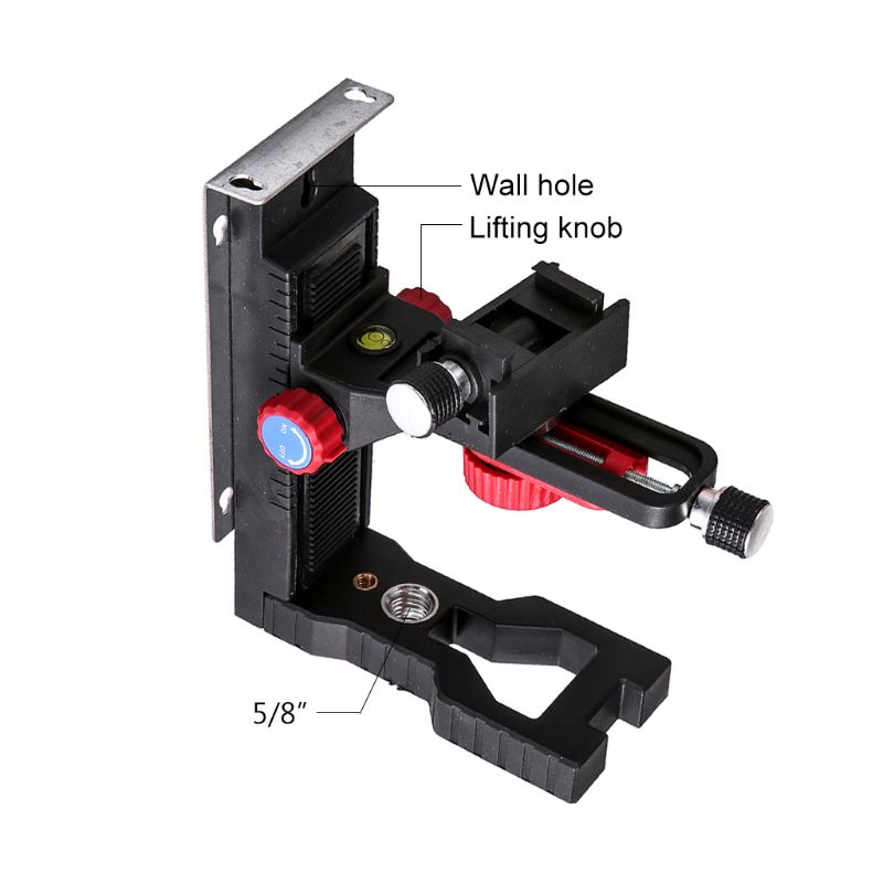 Adjustable Laser Level Magnetic Wall Bracket Hang L-shape Hook Bracket Universal