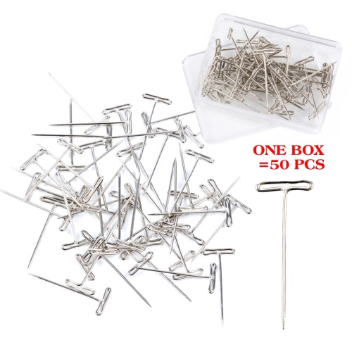 T Shape Wig T-Pins Needles for Wig Weaving Supplier, Supply Various T Shape Wig T-Pins Needles for Wig Weaving of High Quality