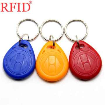 ID 125KHZ EM4305 Rewritable Writable Keyfobs RFID Key Ring Tag Proximity Token Keychain Access Control Card Many Color Select 10