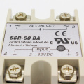 1PC SSR-50 DA SSR-50DA Manufacturer 50A SSR Relay input 3-32VDC output 24-380VAC Good Quality with Plastic Cover Wholesale Hot