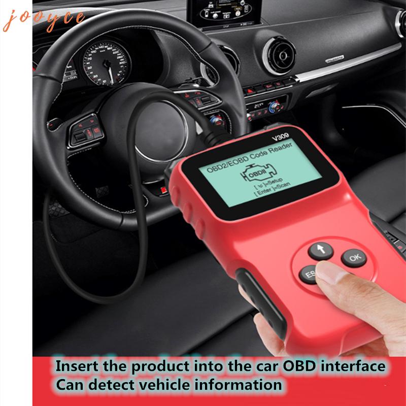 New Upgrade OBD2 OBDIIV309 Vehicles Code Reader Automotive Erase/Reset Fault Codes Diagnostic Scanner Code Reader Scanner Auto