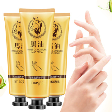 Horse Oil Repair Hand Cream Anti-aging Soft Skin Whitening Prevention Dry Nourishing Hand Cream Lotion Skincare 30g IMAGES TSLM1