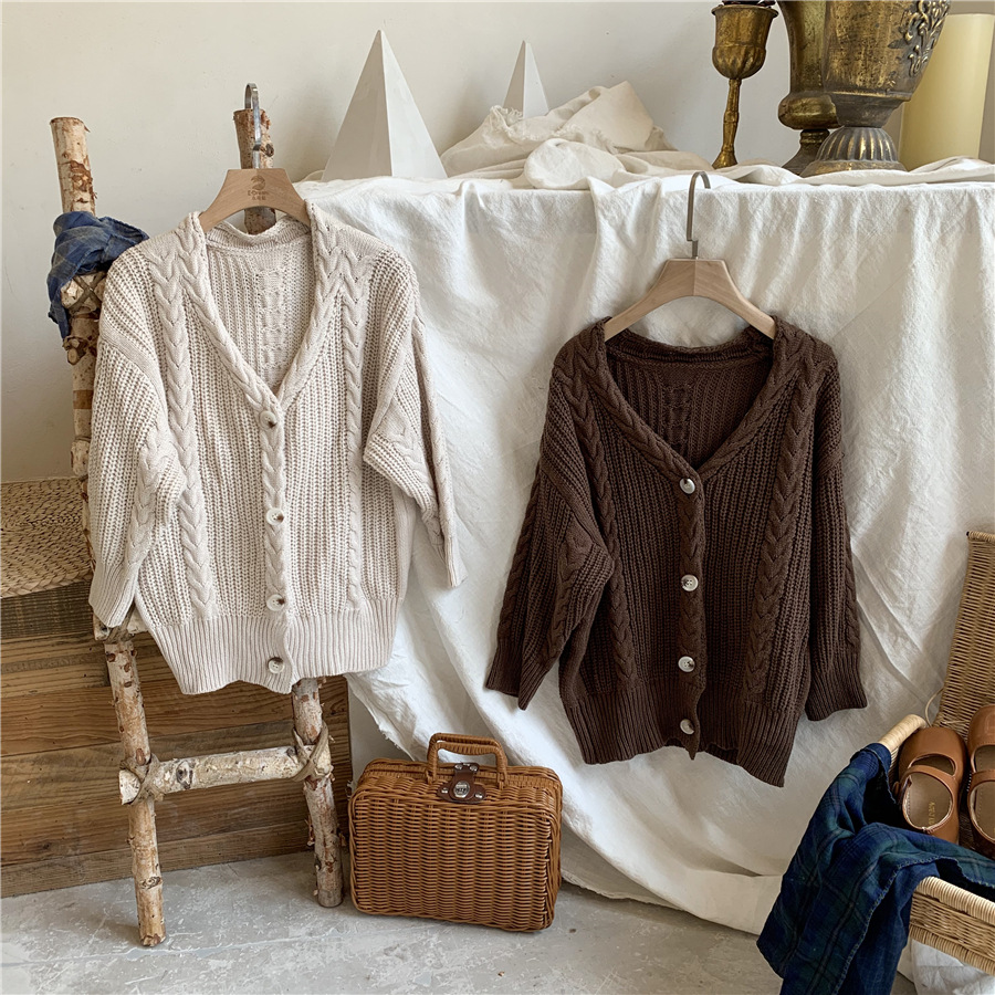 Girls Knitted Coat