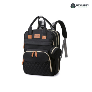 Multi Purpose Foldable Crib and Mommy Bag System