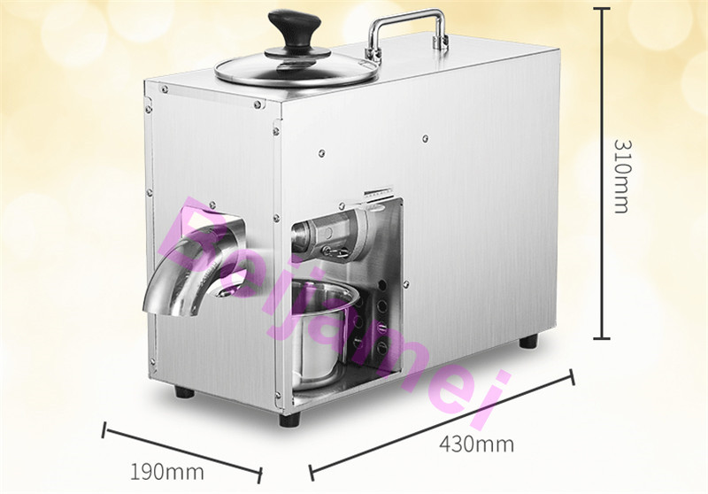 oil press size