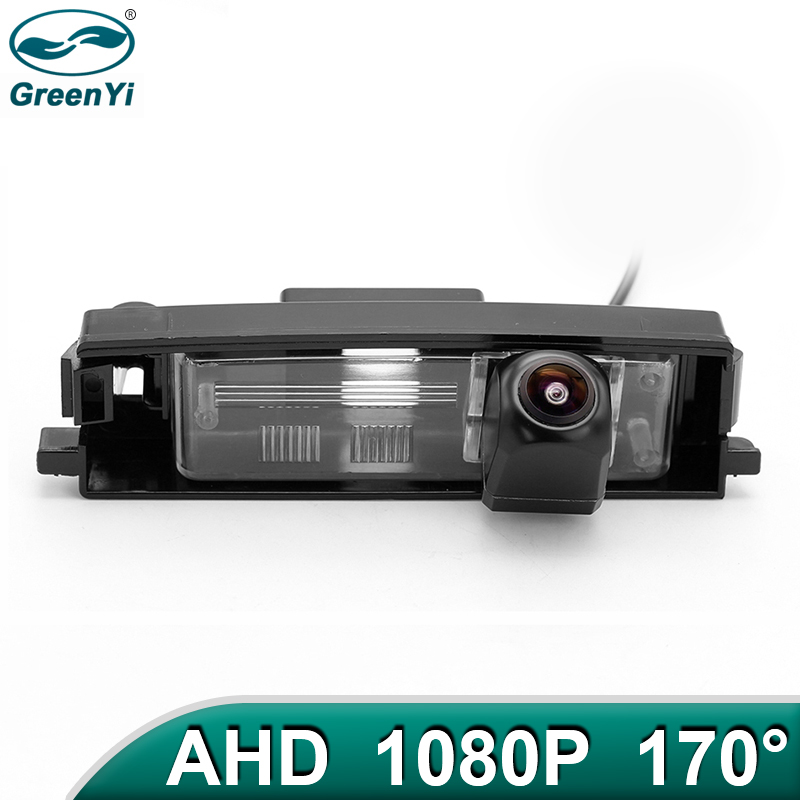GreenYi 170 Degree 1920x1080P HD AHD Starlight Night Vision Vehicle Rear View Camera For Toyota RAV4 2000-2012 Car