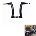 Motorcycle 12" 14" 16" Bar Handlebars 2 inches for Harley Dyna Softail Fat Boy Bob Breakout Slim Deluxe Touring