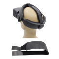 Black Belt Reduce Pressure Head Strap PU Leather Gaming VR Headset Accessories Magic Sticker Adjustable Length For Oculus Rift S