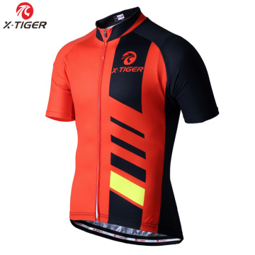 X-TIGER Brand Men's Cycling Jersey Short Sleeve Bicycle Clothing Quick-Dry Riding Bike Sportswear Cycling Clothes Ropa Ciclismo