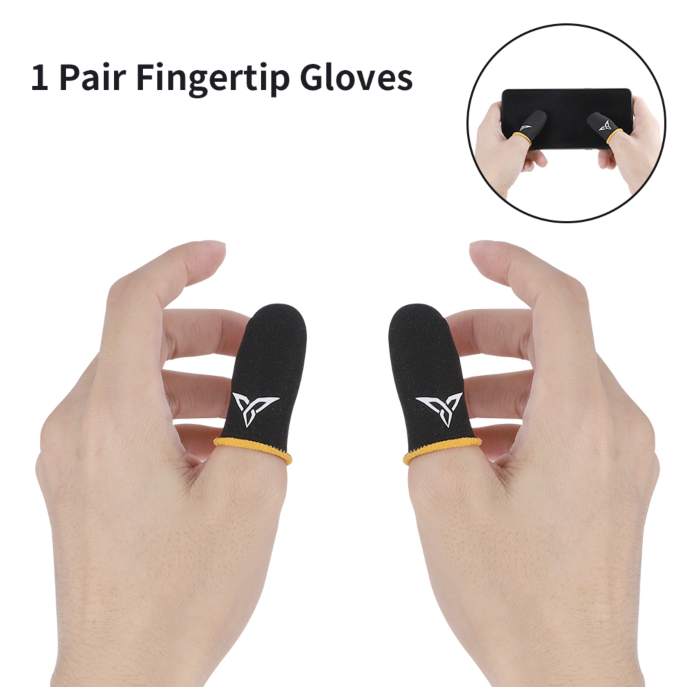 Flydigi Mobile Phone Gaming Sweat-Proof Finger Cover Fingertip Gloves Game Non-slip Touch Screen Thumb Fingertip Sleeves