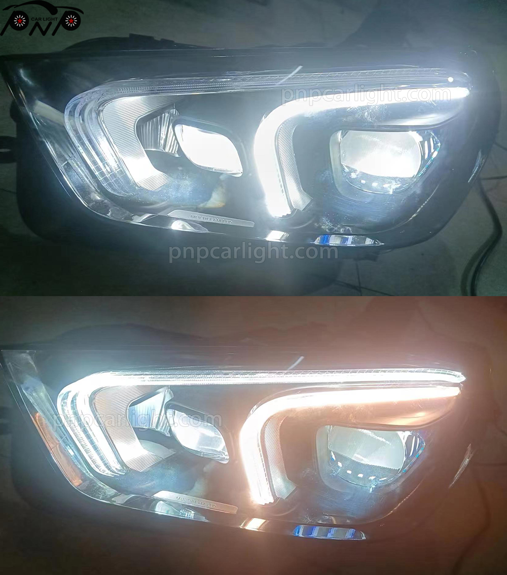 Multibeam LED headlights for Mercedes GLE C167 V167