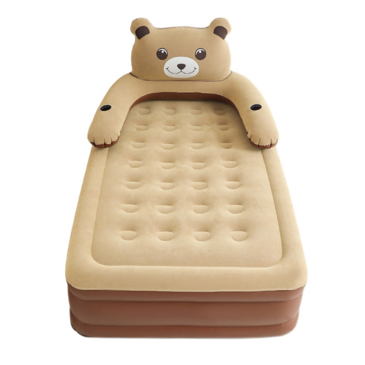 High Quality Portable Modern Soft Flocking Toddler Bed