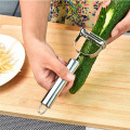 1Pc Convenient Potato Peeler Stainless Steel Popular Slicer Julienne Cutter Parer Vegetable Kitchen Tools Gadgets