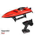 2.4GHz High Speed RC Racing Boat with Self-Righting Hull Design Electric Remote Control Ship Model Toys Gift Built-in Battery