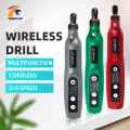 TUNGFULL Electric Nail Drill Machine Mini Drill Rotary tool Hand-held Engraving Pen Diy Electric Tools Home Diy Cordless Drill