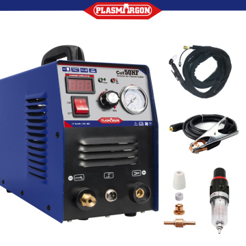 Plasma Cutting Machine Inverter 220v Air Plasma Cutter IGBT PT31 Plasma Torch Consumables Plasma CUT50 HF 50Amps Hand Plasma