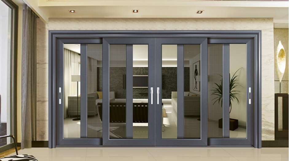Customized Powder Coated Aluminium Door Frame