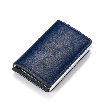 Men And Women 2020 New Credit Card Case Business Card Holder for PU Leather Cards Purse Automatic Credit Cards Women Wallet