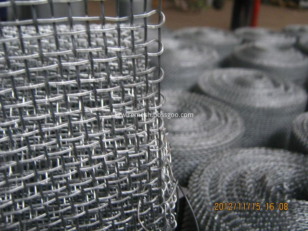 Crimped Wire Mesh Closed Edga