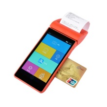 5.5 inch touch screen wireless mobile outdoor payment machine android 5.1 handheld POS terminal with card reader thermal printer