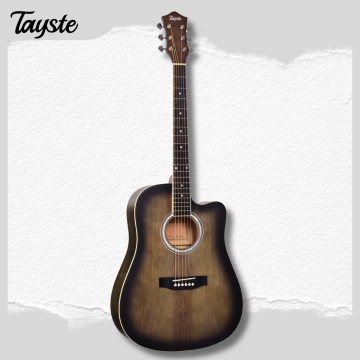 Cheap beginner acoustic guitar with EQ-7545R