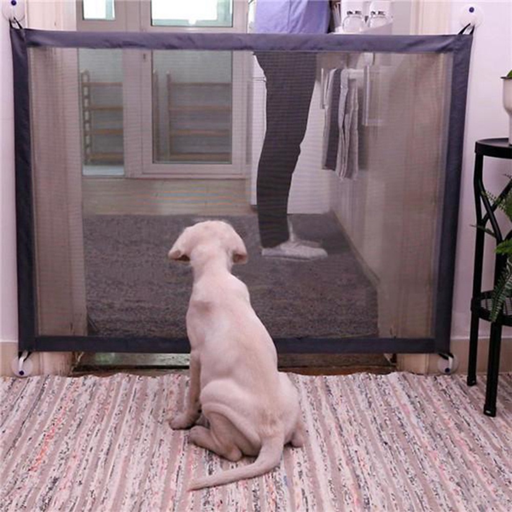 Portable Pet Mesh Net Barrier Dog Separation Guard Gate Isolated Fence Enclosure Safety Supplies