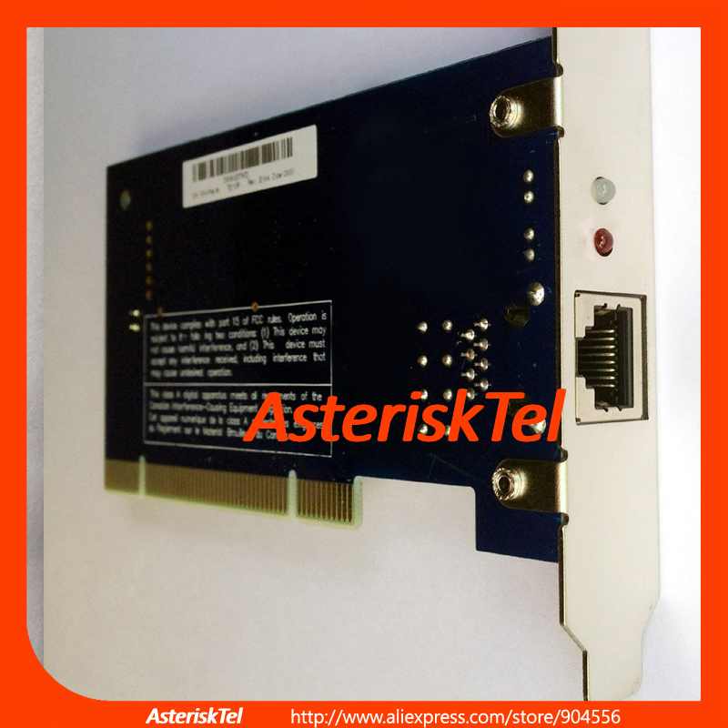 Asterisk Card E1 card TE110P with 1 T1/E1 Port, ISDN PRI PCI Board For PBX IP Phone Solution digium card,Asterisk T1 card