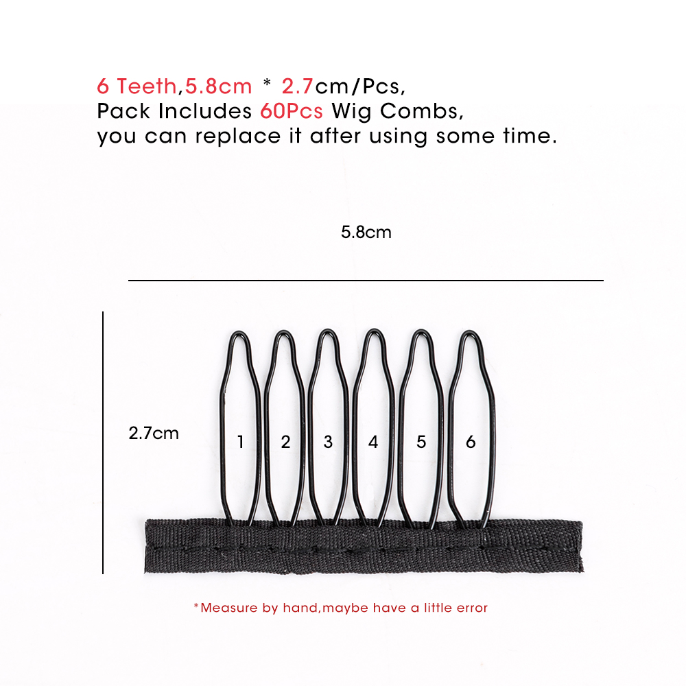 6 Teeten Wig Combs 2