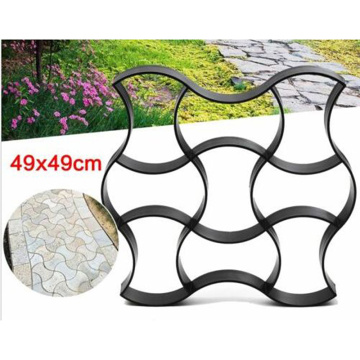 Garden Pavement Mold Walk DIY Manually Paving Cement Stone Road Concrete Molds