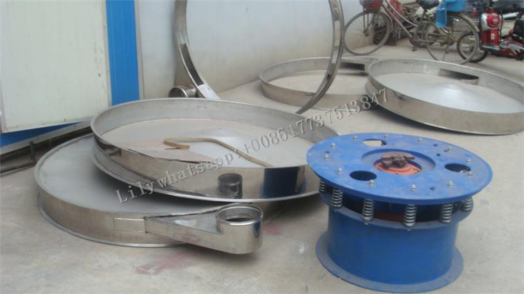 Flour circle vibrator screen stainless steel rotary Round circular juice Vibrating Sieve