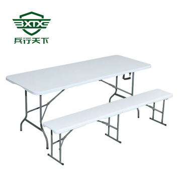 Simple plastic long bench