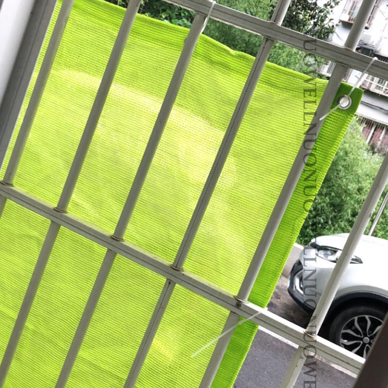 80x180/270/360cm Emerald Green Sun Shade Sails HDPE Anti-UV Sunshade Nets Balcony Safety Fence Courtyard Flower Garden Net Cover