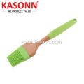 Premiun Silicone Kitchen Cooking Brush with Wood Handle