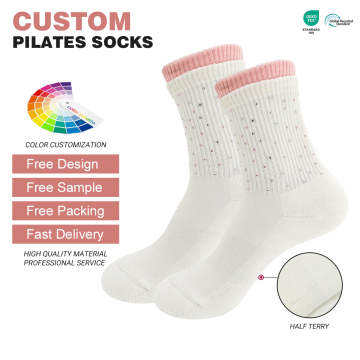 Pilates Toeless Grip Socks