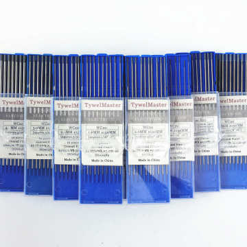 WC20 Tungsten Electrode Professional Tig Rod 1.0 1.6 2.0 2.4 3.0 3.2 4.0mm for option 2.0% Ceriated for Tig Welding Machine