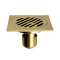 Brass deep water seal floor drain Shower Drain Deodorant floors drain Art carved floordrain cover for Bathroom Strainer Waste