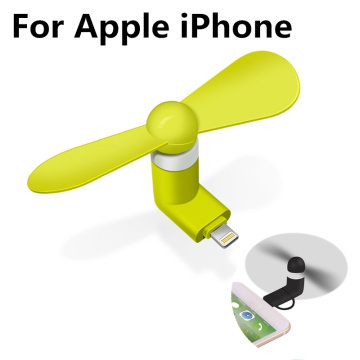 Creative Mini Portable Micro USB Fan 5v 1w Mobile Phone USB Gadget Fans Tester For Apple iphone 5 5s 5c se 6 6s 7 plus 8 X
