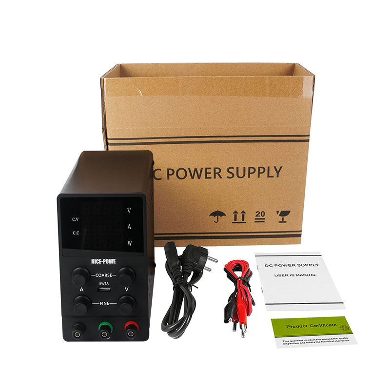 Adjustable USB DC Laboratory 30V 10A Regulated Power Supply 120V3A Voltage Regulator Stabilizer Switching Bench Source 60V5A