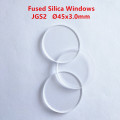 JGS2 45*3.0mm Fused Silica Window Quartz Glass Disk Polished Plates