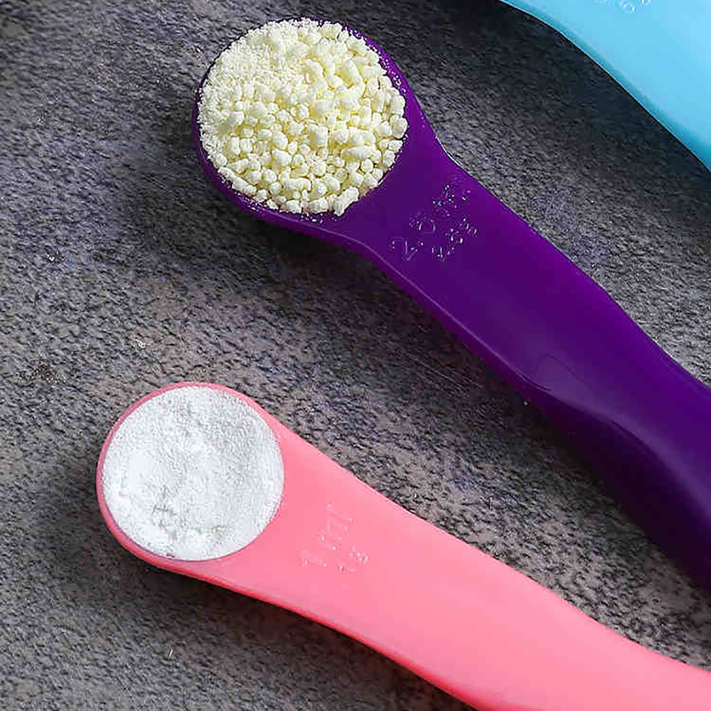 5pcs/set Colorful Accurate Measuring Spoon Scale Measuring Spoon Tablespoon Milk Powder Spoon Teaspoon Gram Scoop Household