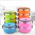 ChaoZhou stainless steel Colorful lunch boxes