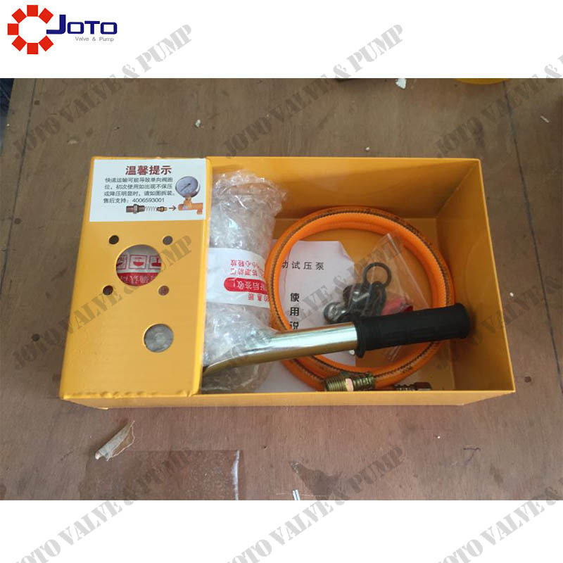 Plumber Tools Manual Pressure Test Pump Water Pressure Testing Hydraulic Pump 2.5mpa/25kg