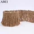 4cm 2yards Jute Lace for Wedding Party Decoration Natural Jute Linen Hemp Ribbon DIY Handmade Craft Material