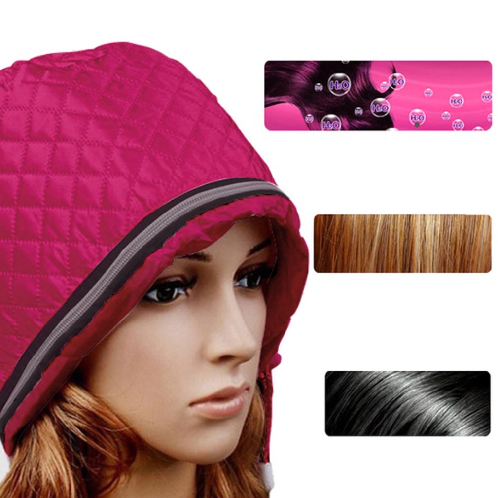 220V US Plug Electric Hair Thermal Treatment Beauty Steamer SPA Nourishing Hair Care Cap Drop shipping
