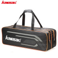 2020 Kawasaki Tennis Badminton Racket Bags Men Single Shoulder Polyester Sport Bags for 3 Rackets Badminton Bags KBB-8645D