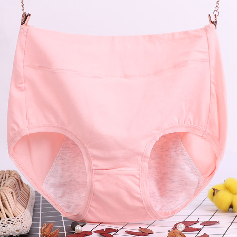 Large Size High Waist Period Panties For Women Briefs Cotton Menstrual Panties Leak Proof Plus Size Underwear Female XXXL 6XL