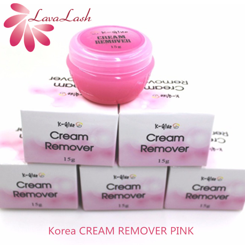 15g Original Korean K-glue Cream Remover Women Fake Eyelash Extensions Glue Remover Cream no stimulation Remove Gel Cream tools