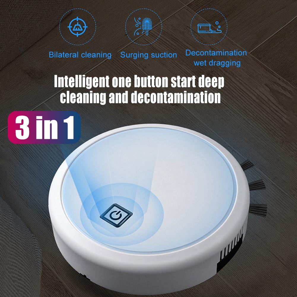 Automatic Floor Sweeper Dust Remover Smart Sweeper Rechargeable Floor Cleaning Sweepers Mute Suction Vacuum Cleaner Sweeper