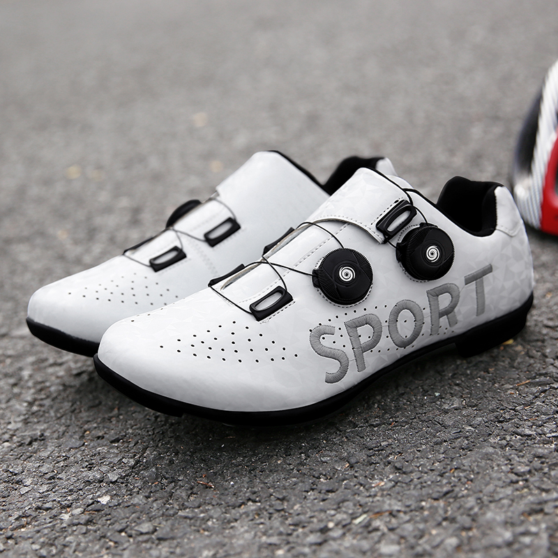 New Cycling Shoes Mountain Bike MTB Road Cycling Breathable&Waterproof Self-Locking Shoes Athletic Bicycle Shoes