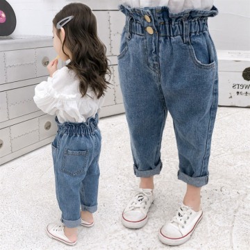 Summer Baby Girls Jeans Pants Kids Clothes Cotton Casual Children Trousers Teenager Denim Boys Clothes
